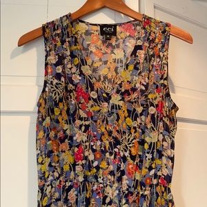 Maxi Dress Vibrant Florals